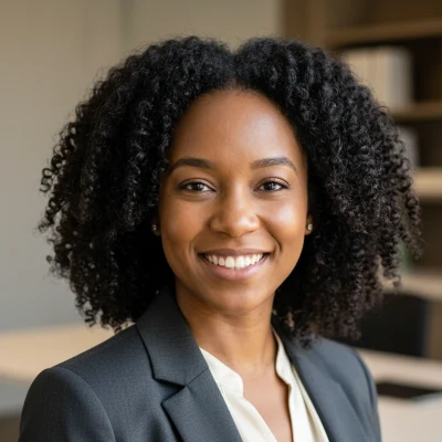 LinkedIn-sized square headshot crop