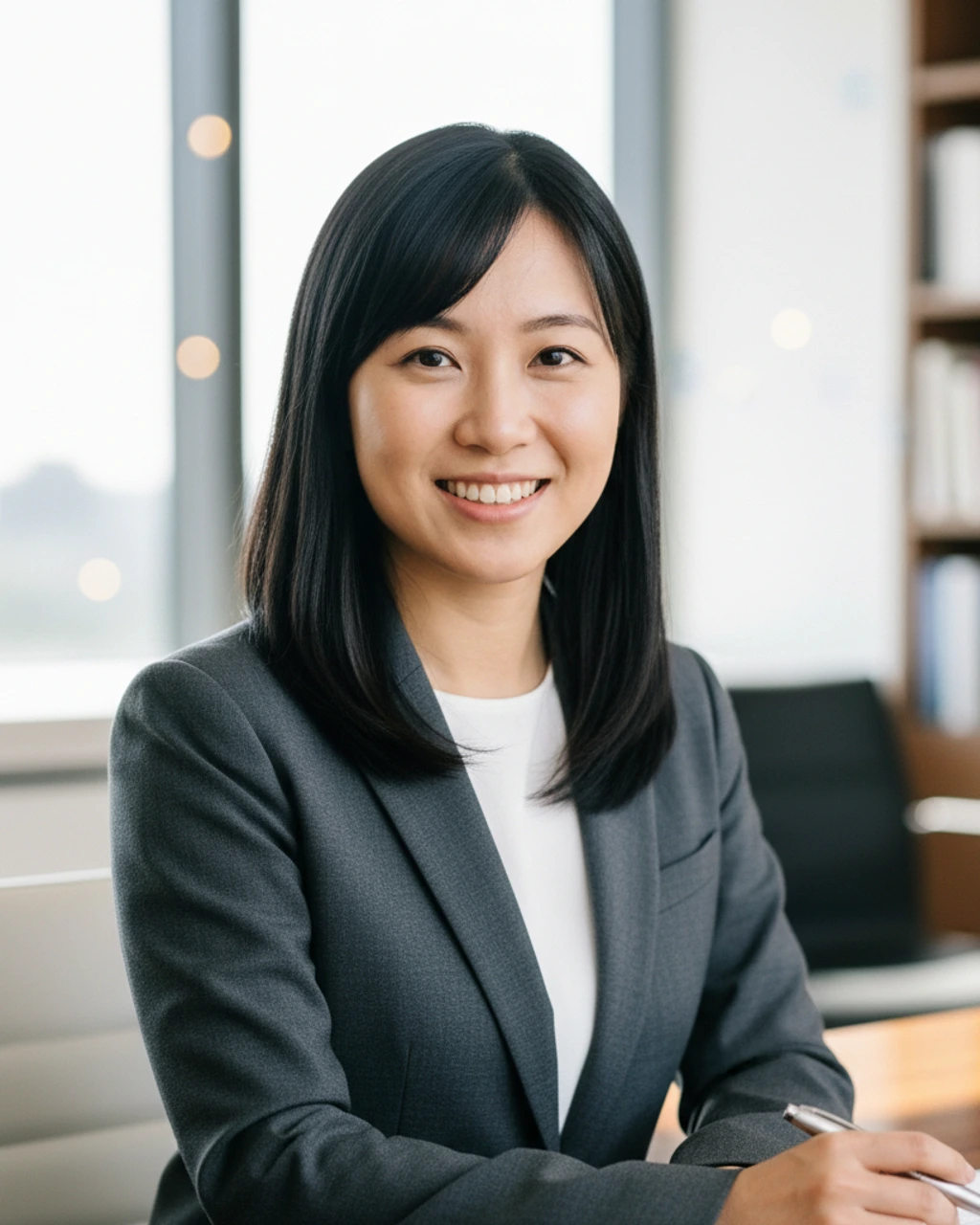 Lisa in the Office Professional scene